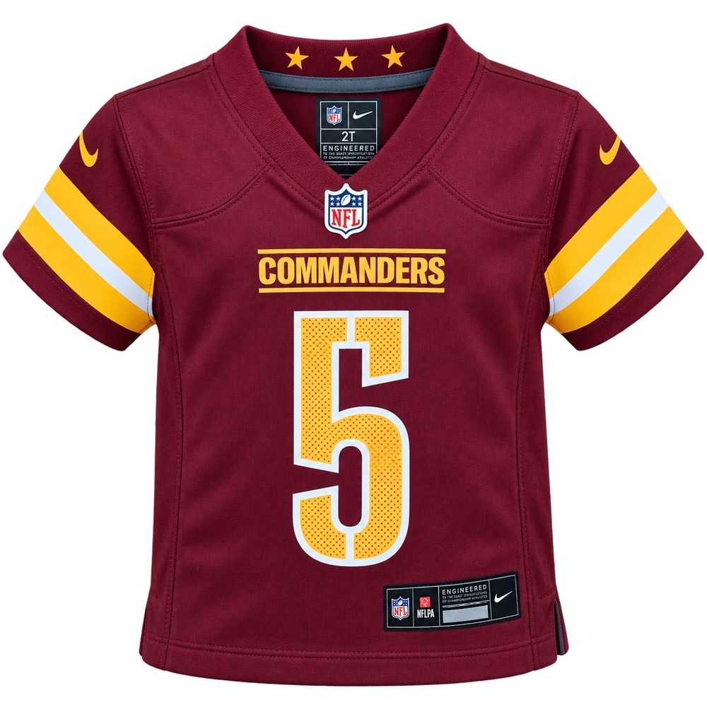 Nike NWT Washington Commanders Jayden Daniels 5 NFL Jersey Toddler 2T sportswear